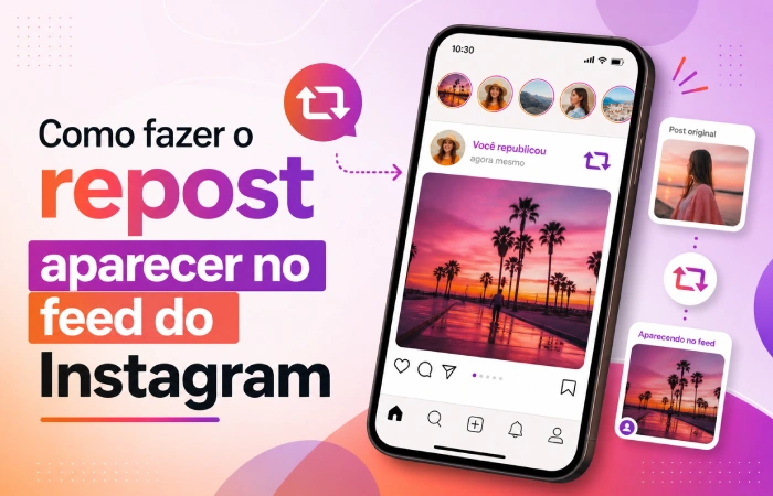 Como fazer o repost aparecer no feed do Instagram