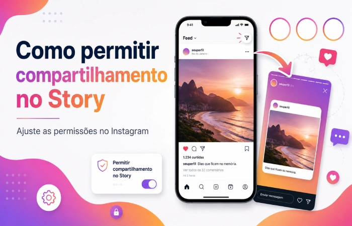 como compartilhar post do feed no story do Instagram