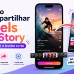 como compartilhar reels no story