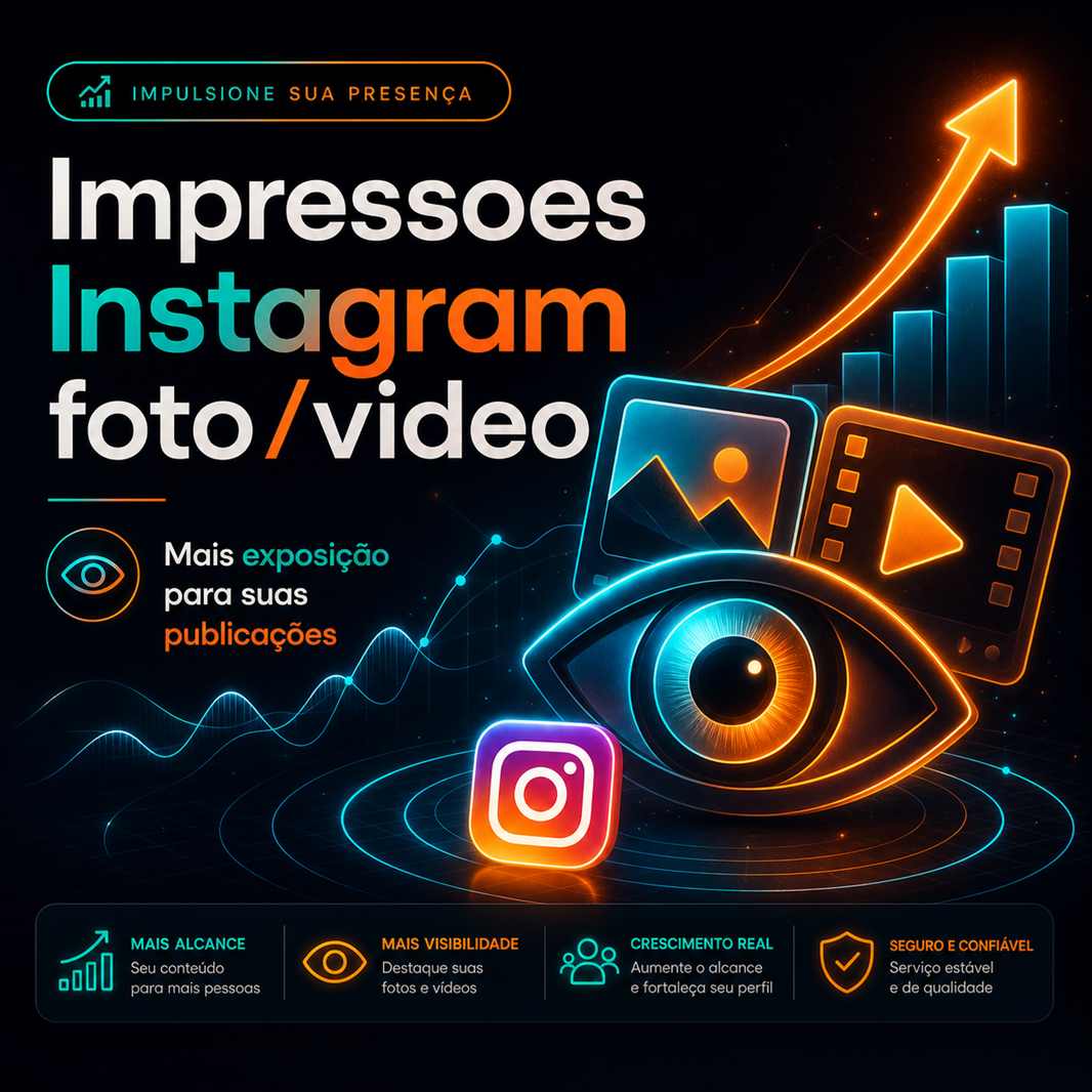 Impressoes Instagram foto/video
