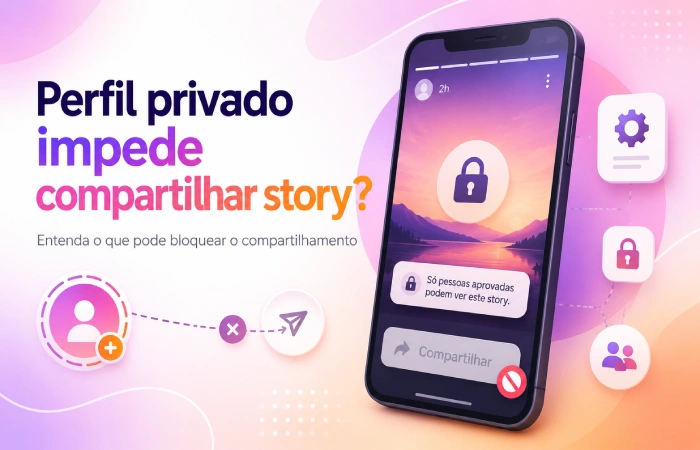 não consigo compartilhar story no Instagram
