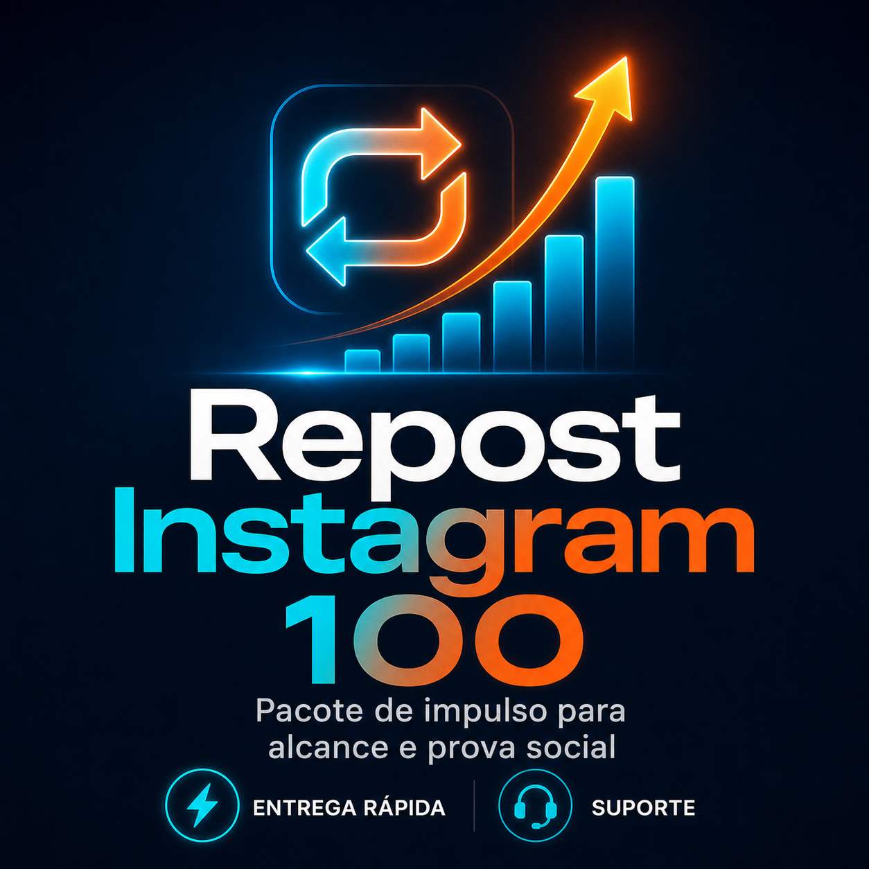 Repost Instagram 100